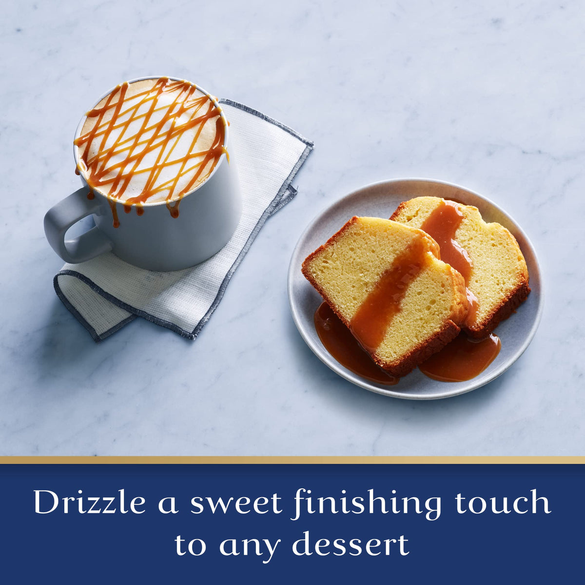 Ghirardelli caramel sauce for dipping fruits and snacks.