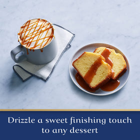 Ghirardelli caramel sauce for dipping fruits and snacks.