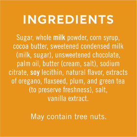 Kosher-certified Ghirardelli packaging highlights quality and care.