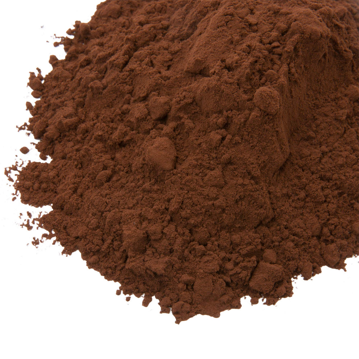 Ghirardelli Majestic Premium Cocoa Powder with measuring scoop for precise baking