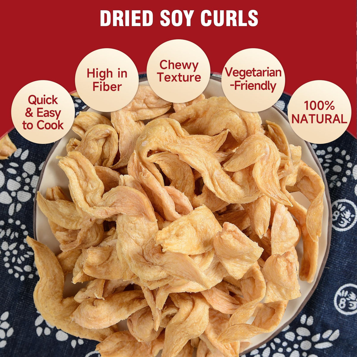 Ghldmj Soy Curls stir-fry with vegetables for a protein-rich meal.