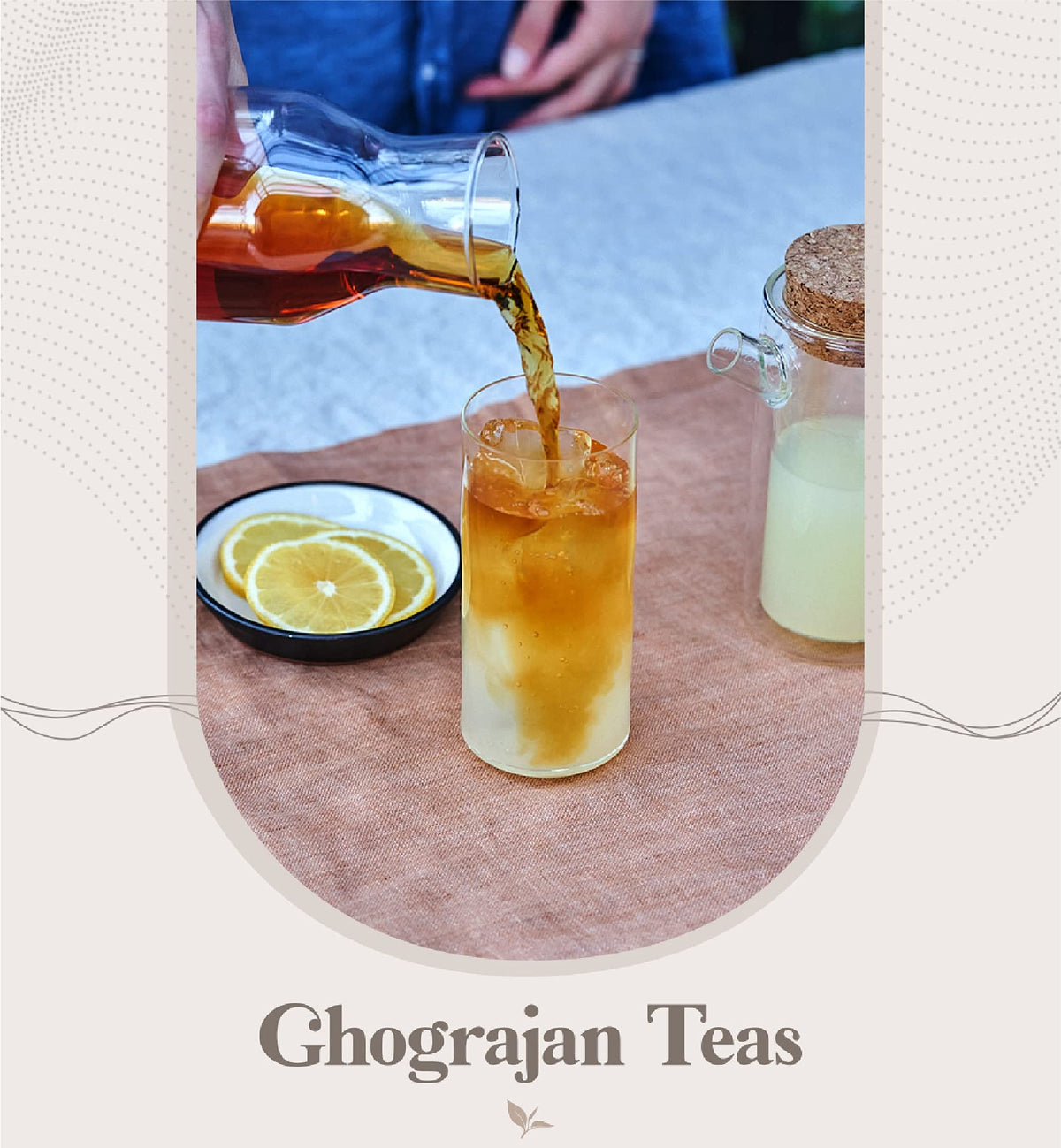 Ghograjan Tea Estate reusable pouch design for eco-friendly packaging