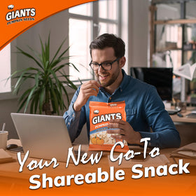 GIANTS pumpkin seeds high-protein snack for active lifestyles