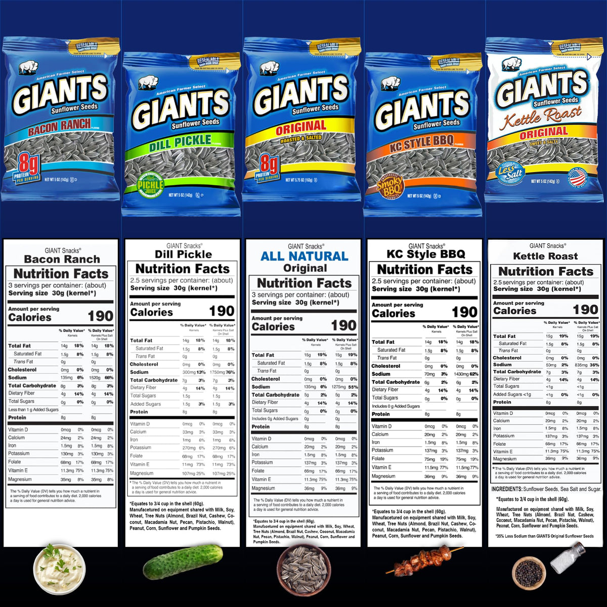 GIANTS Bacon Ranch bag delivers savory crunch between activities