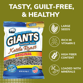 Non-GMO GIANTS Sunflower Seeds quality icon for trusted snacking