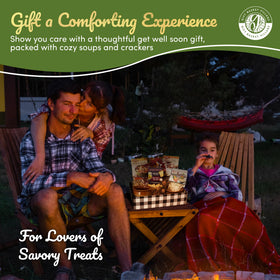 Gift Basket Village chicken pot pie mix provides hearty flavor with quick prep.