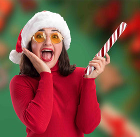 Gift Boutique 2lb peppermint stick, perfect for sharing or breaking into treats