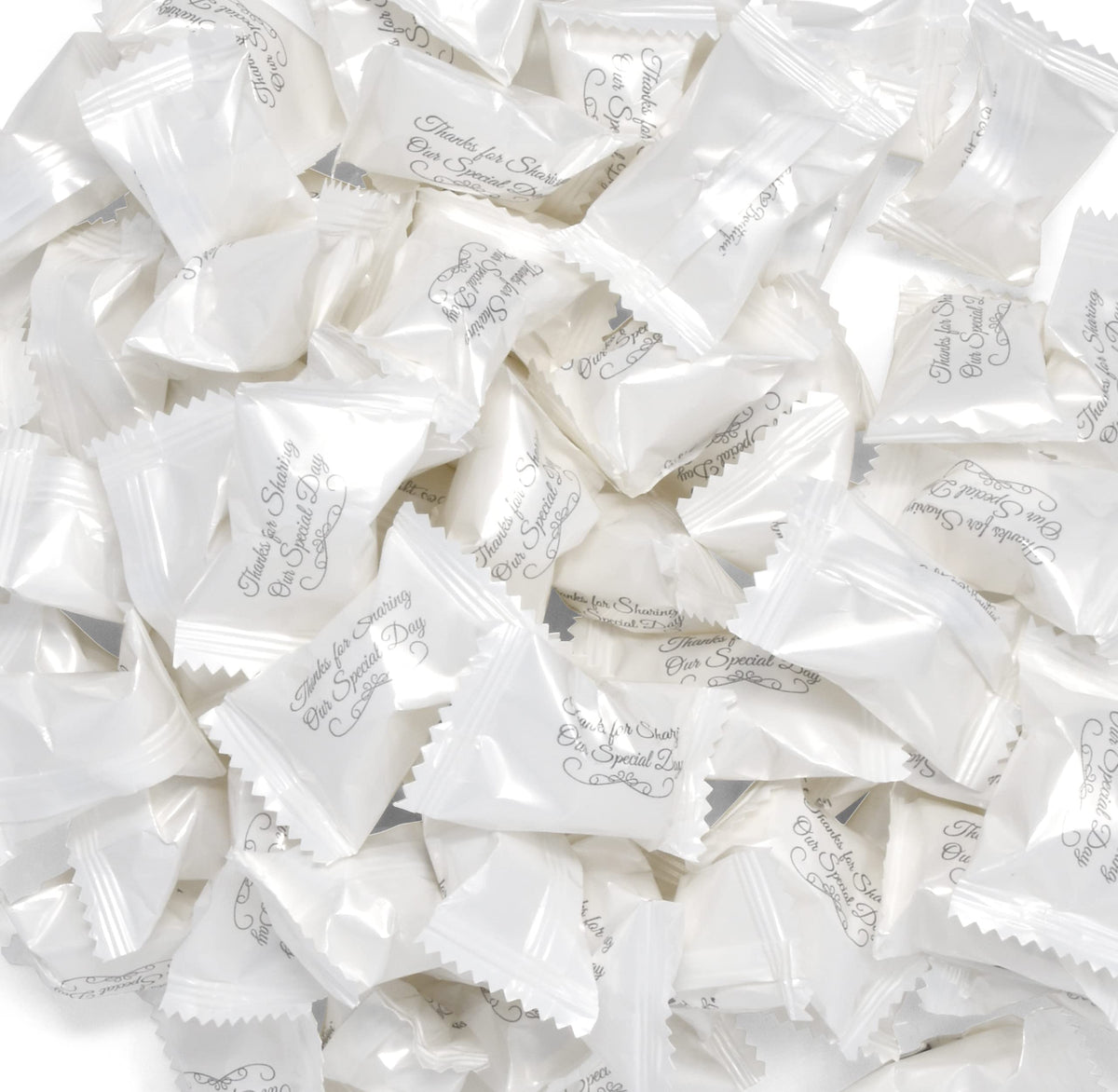 Gift Boutique buttermints individually wrapped for easy sharing.