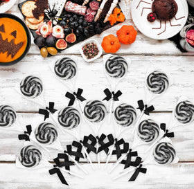 Gift Boutique cherry-flavored lollipop with classic appeal for celebrations.