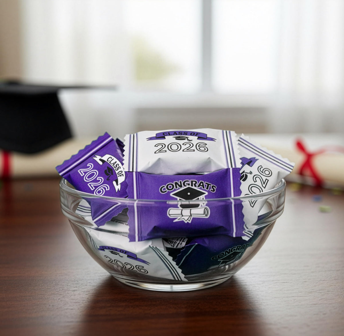 Gift Boutique individually wrapped mints keep treats fresh and convenient