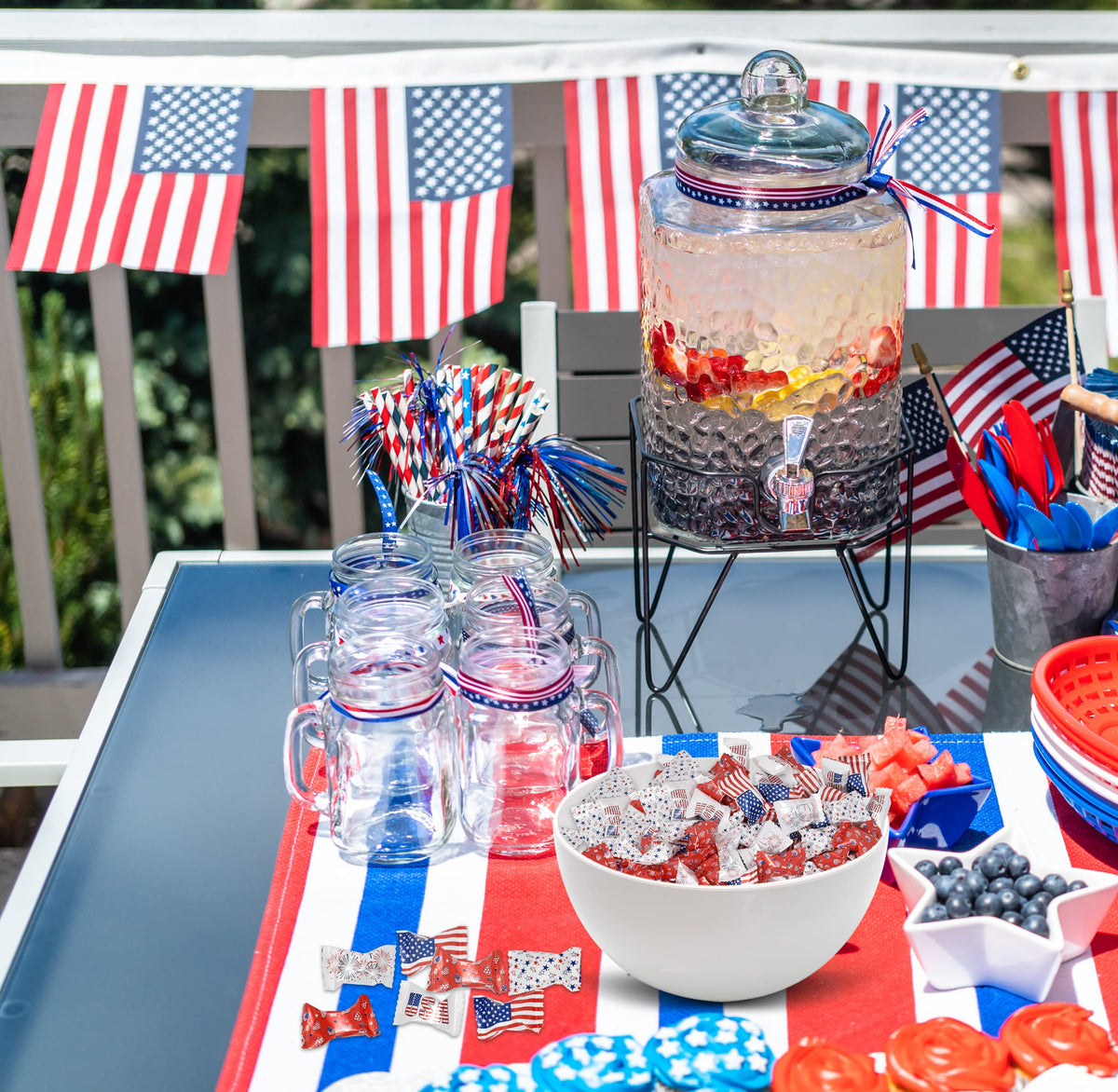 Gift Boutique mints on a dessert table for quick access and variety