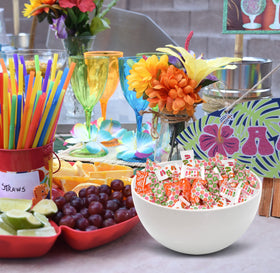 Gift Boutique tropical fruit slices design butter mints, perfect for tropical-themed gatherings.