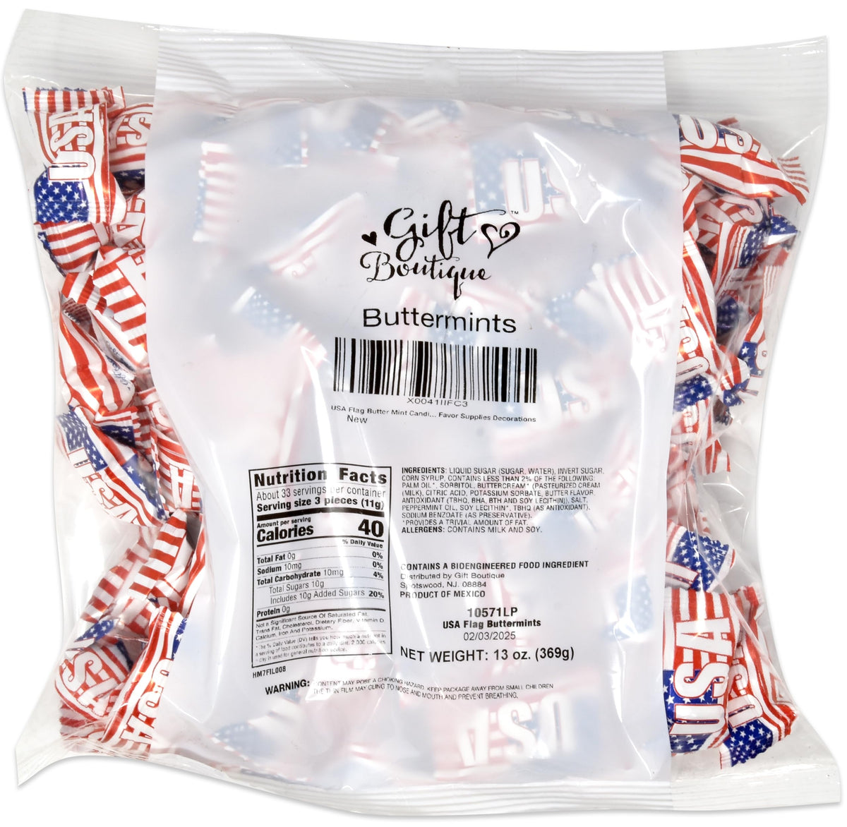 Gift Boutique usa-flag-candy-dessert-table adds festive flair to events
