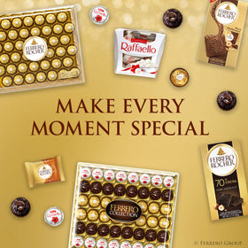 Gift-ready Easter box from Ferrero Collection on display.