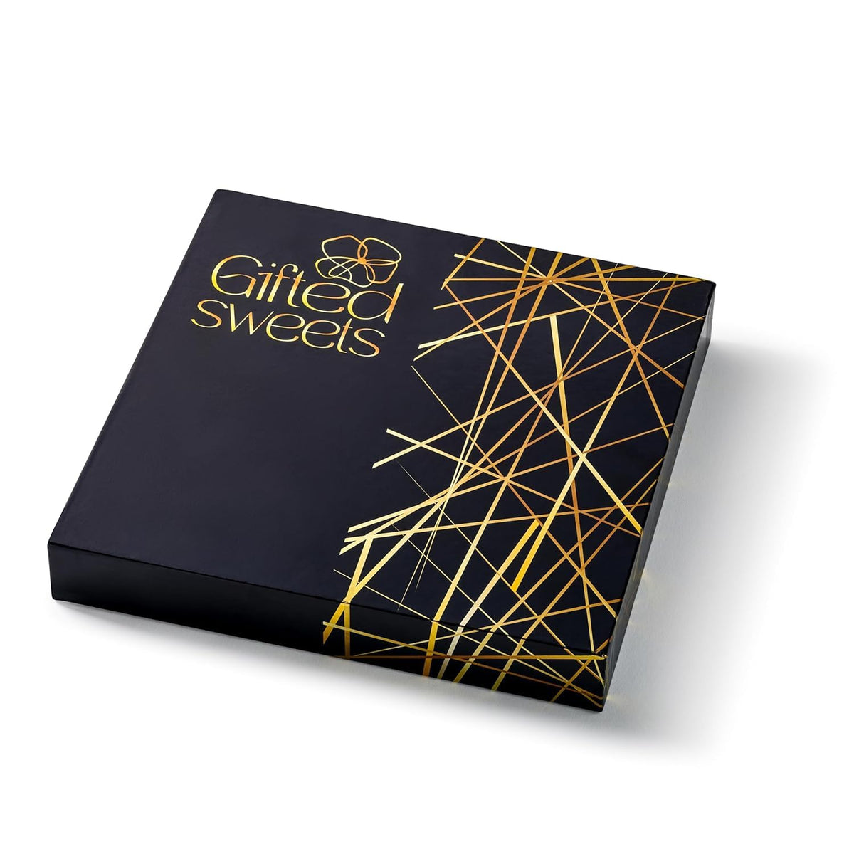 Gifted Sweets gourmet nuts and pretzel basket close-up highlighting premium flavors