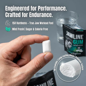 GigaJaw sugar-free gum with zero calories for guilt-free daily use.