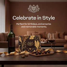 Gildory fudge-twists with velvety centers and a luxurious finish.