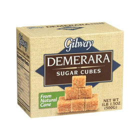 Gilway Demerara Sugar Cubes closeup caramel tones ideal for tea