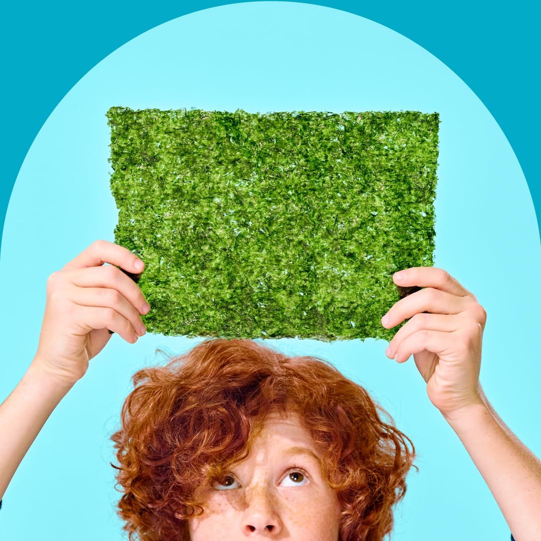 GimMe Seaweed keto-friendly snack packaged for easy portions.
