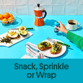 GimMe Seaweed rich in omega-3 and iodine for mindful nutrition.