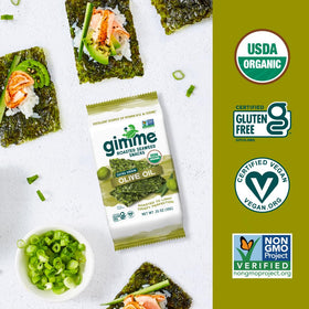Gimme Seaweed Sea Salt Sprinkle detail emphasizes natural seasoning