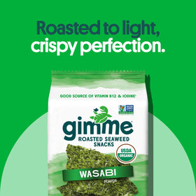 GimMe Teriyaki seaweed sheets savory bites for lunch