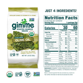 Gimme Seaweed Variety Flavors lineup features eight savory options