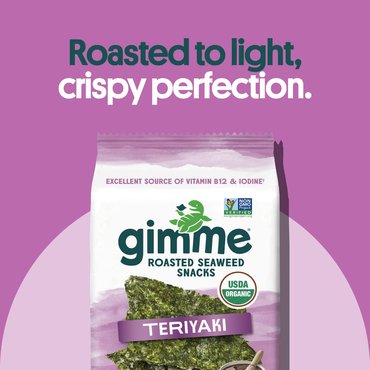 GimMe Seaweed Teriyaki: keto-friendly snack for busy days