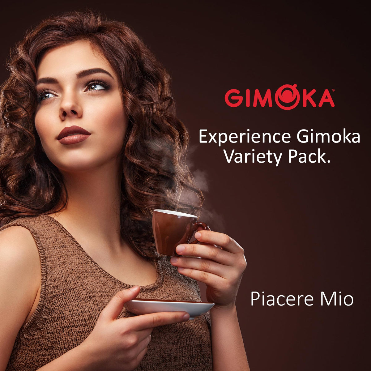Gimoka Cremoso blend creates rich crema and smooth texture.