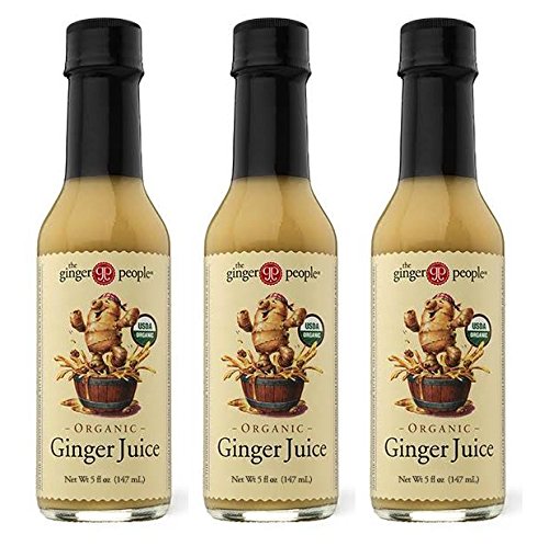The Ginger People Ginger Juice 3-pack bottle pour adds bright flavor to drinks.