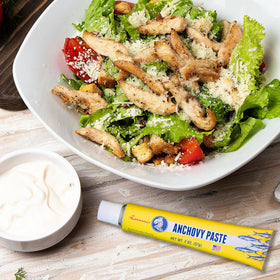 Giovanni's Anchovy Paste usa-made-label emphasizes American craftsmanship.