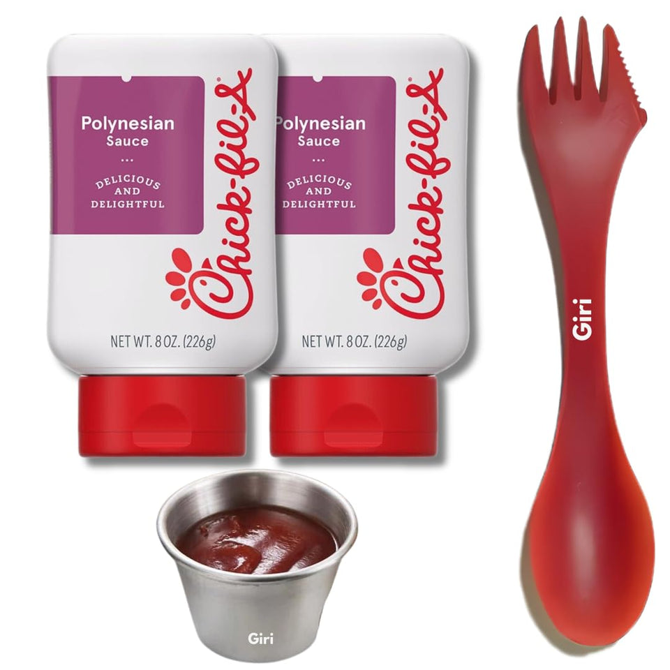 Giri chikfila Polynesian sauce bottle for dipping and flavor enhancement