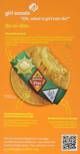 Girl Scout Do-Si-Do box of cookies, ideal for gifting or sharing.