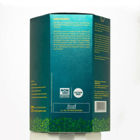 GirOrganic organic desi ghee label highlights traditional production and authenticity.