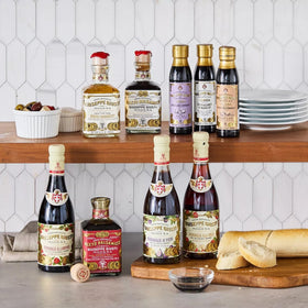 Finish grilled vegetables and meats with Giusti for depth