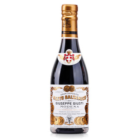 Giusti Balsamic Vinegar of Modena IGP bottle pour adds depth to dressings.