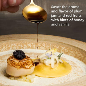 Giusti balsamic vinegar with plum jam note for salads