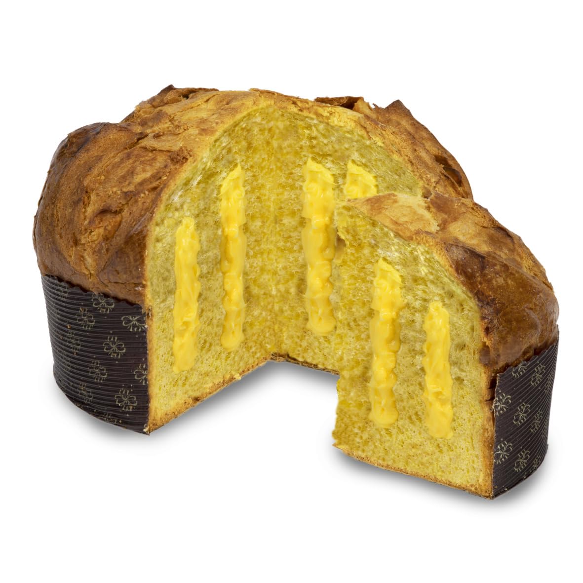 Giusto Sapore Panettone Limoncello Cream loaf showcases airy texture.