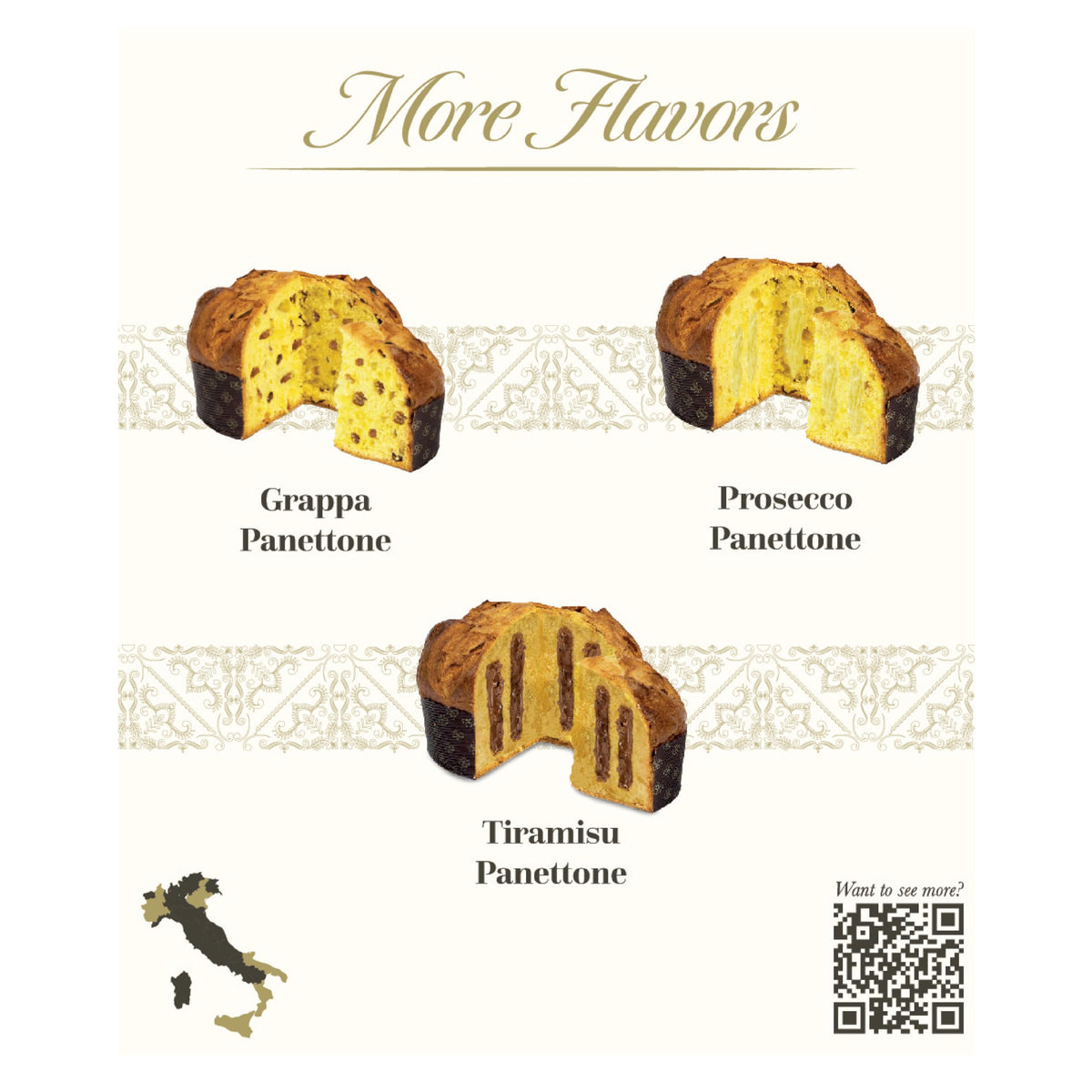 Giusto Sapore Panettone Limoncello Cream slices on plate invite tasting.