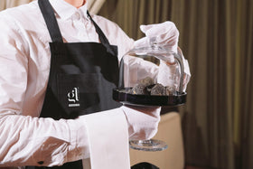 GL Truffle Gourmet Line crostini serving with truffle spread showcases versatile gourmet pairing