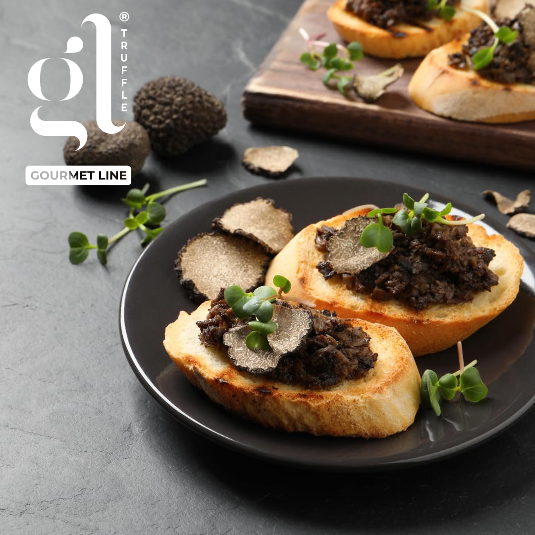 GL Truffle Gourmet Line truffle zest jar elevates dishes with bright, earthy notes