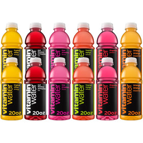 Glacéau Vitamin Water Refresh bottle pouring for on-the-go hydration