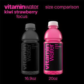 Glacéau Vitamin Water Variety Pack display with twelve bottles for easy selection