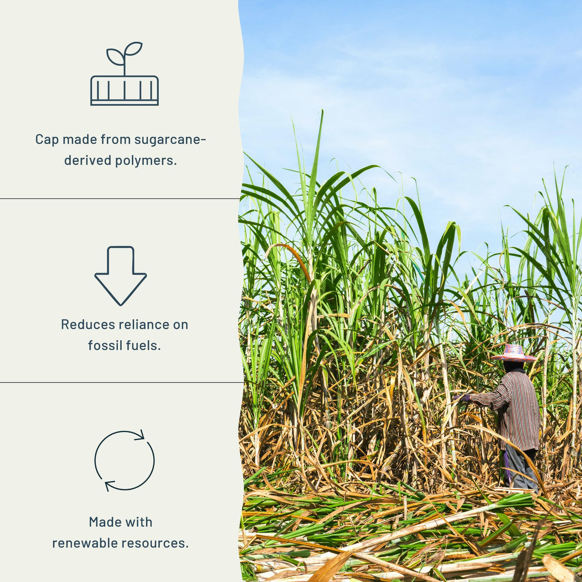 GLAS Water recyclable carton supports responsible packaging choices.