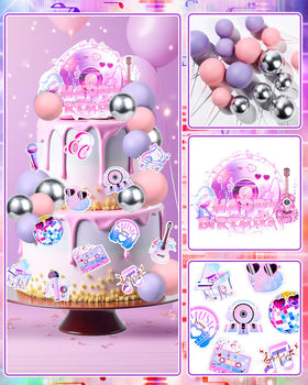 Glavatrix purple balls set adds vibrant accents for party desserts