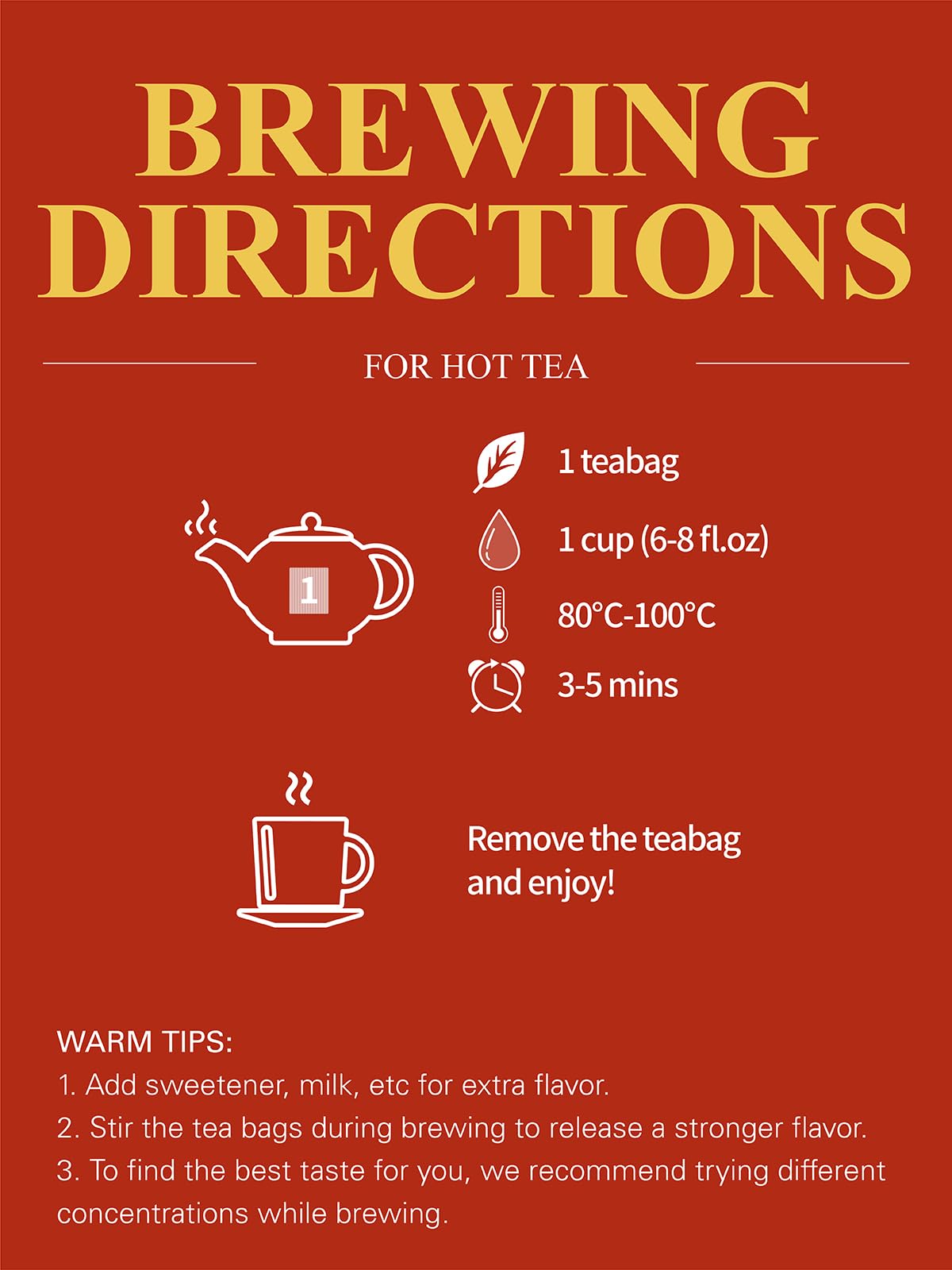 GLDNT compostable tea bags without strings enable simple brewing.