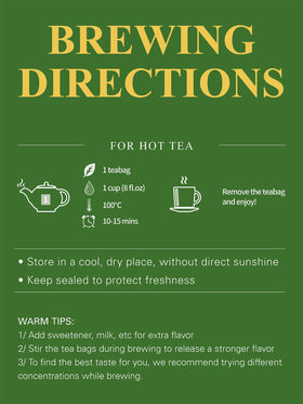 GLDNT eco-friendly tea bags support sustainable sipping experiences.