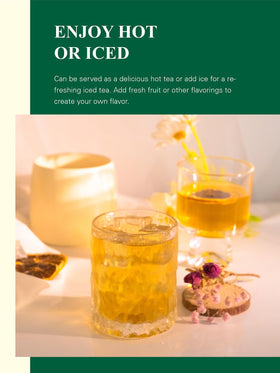 GLDNT tea bags with no string and no tag, waste-free daily use.