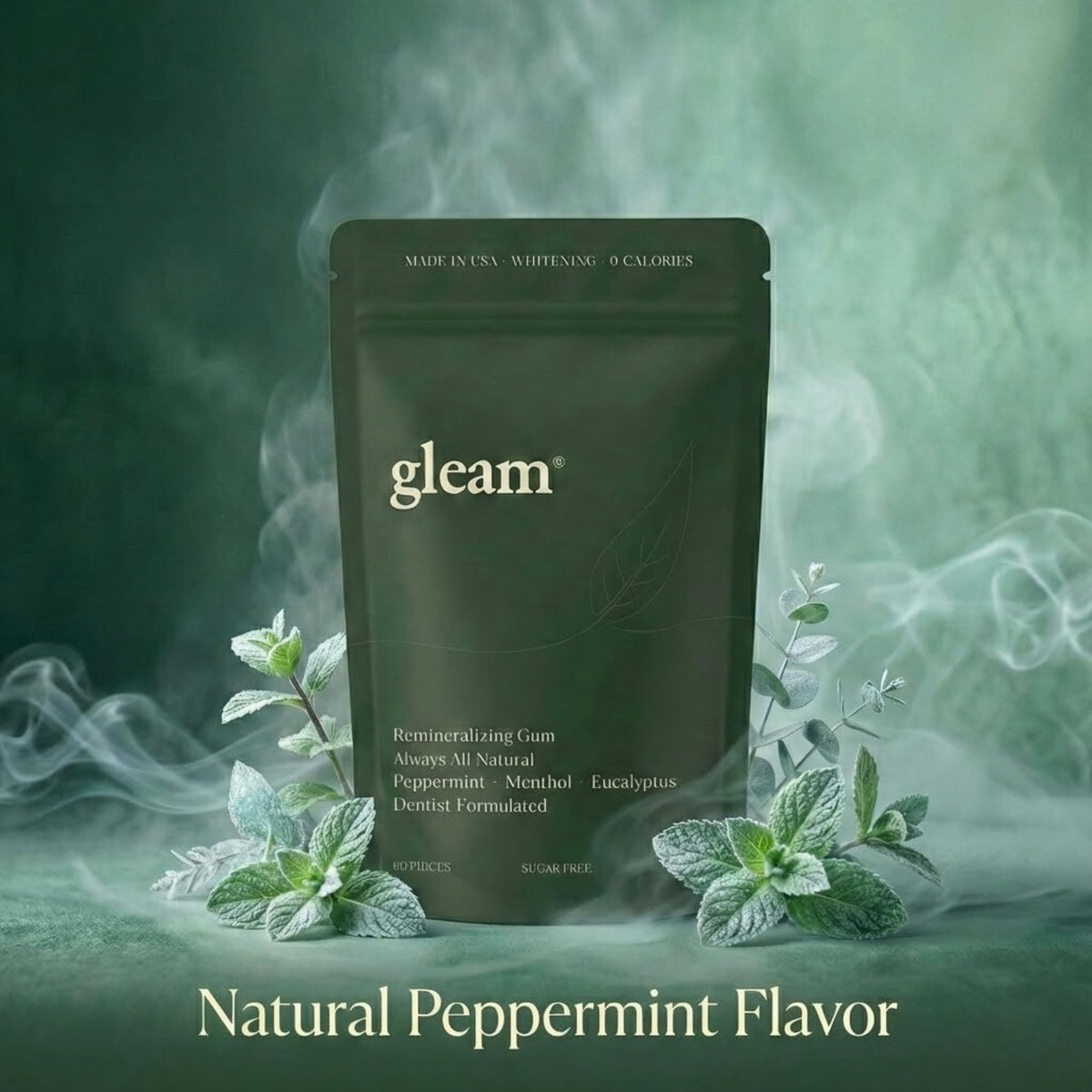 Gleam Gum made in California with quality standards