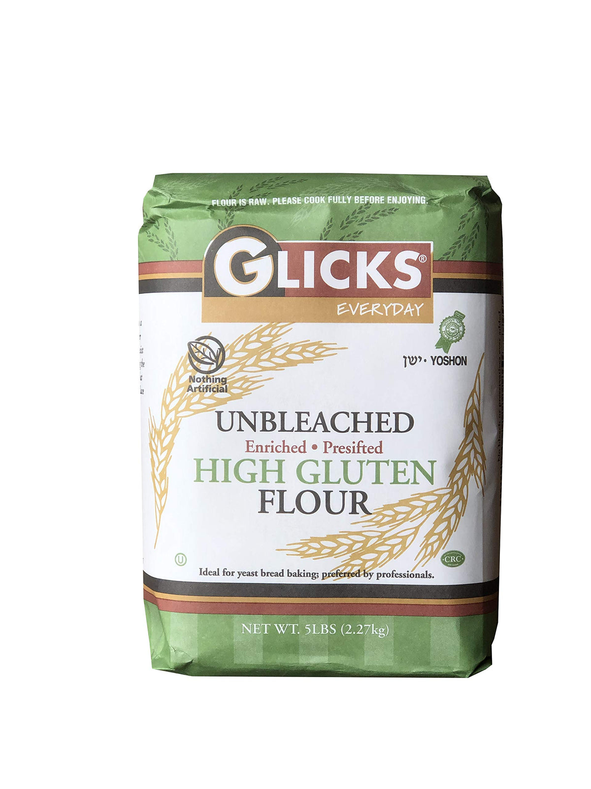 Glicks High Gluten Flour bowl of dough showing strong structure.